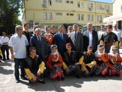 Bakan Şahin’den Başkan Büyükaslan’a Ziyaret