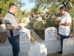 Bayram Arifesinde Midyatlılar Mezarlıklara Akın Etti