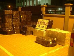 Düzce’de 40 Bin 100 Paket Kaçak Sigara