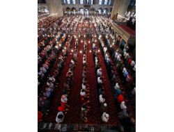 Sultanahmet Camii'nde Bayram Namazı