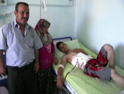 Tüfeği Ateş Alan Çoban Bayramı Hastanede Geçirdi