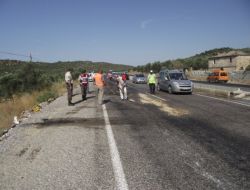 Bayram Ziyaretinden Dönen Aile Kaza Yaptı
