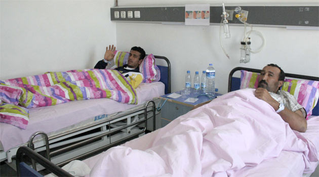 Libyalı yaralılar İstanbul'da..