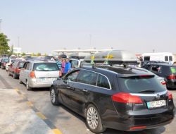 Kapıkule’de Gurbetçilerin Bayram Dönüşü Çilesi