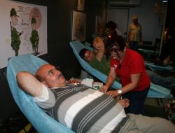 Basiad Üyeleri Gece Kan Bağışında Bulundu