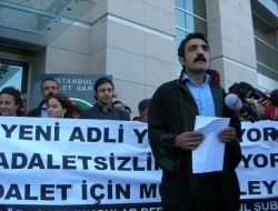 ADLİ YIL AÇILIŞINDA ‘ARAMA’ PROTESTOSU