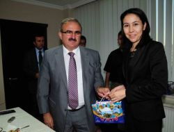 Karaloğlu Tayini Çıkan Kaymakamlarla Vedalaştı