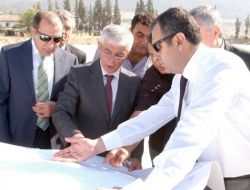 Denizli Valisi Kaklık Lojistik Merkezi'ni İnceledi