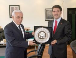 Yargıtay 1. Başkan Vekili Akçin'den Başkan Çakır’a Ziyaret