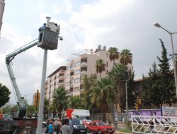 İskenderun'da Mobese Kurma Çalışmaları Devam Ediyor