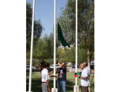 Kktc'deki Libyalı Öğrenciler, Yeni Bayraklarını Göndere Çekti