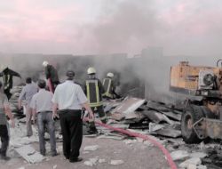 Hurdalıkta Çıkan Yangın Büyük Panik Yaşattı