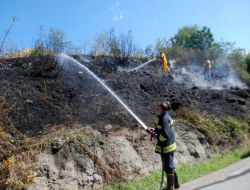 Yangın Mahalleliyi Korkuttu