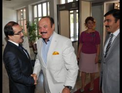 Çetinkaya'dan Vali Coş'a Hoşgeldin Ziyareti