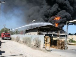 Gebze'de Polar Kimya'da Büyük Yangın