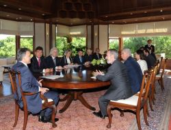 Gül, Brezilya Dışişleri Bakanı'nı Kabul Etti