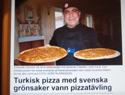 Lahmacun, İsveç'te 'En İyi Pizza' Seçildi