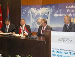 Gaziantep'in Kosova Ve Sırbistan'dan Kardeş Şehri Oldu