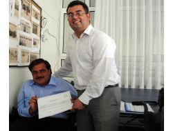 Engelliler Sertifika Heyecanı Yaşadı