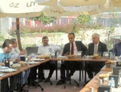 Bursa Milletvekili Şahin, İnegöl Medyasıyla Buluştu