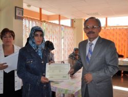 Çocuk Gelişimi Eğitimini Tamamlayanlar Sertifikalarını Aldı