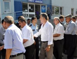 Pazarcık'ta Sivil Toplum Örgütü Temsilcilerinden Polise Taziye Ziyareti