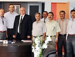 Eğitim-bir-sen Yöneticilerinden Milli Eğitim Müdürü Ceylan'a Ziyaret