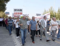 Yalovalılar Kimyasal Depolama Terminalini Protesto Etti