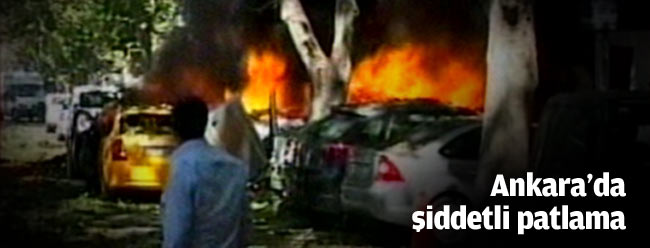 Ankara Kızılay'da Patlama