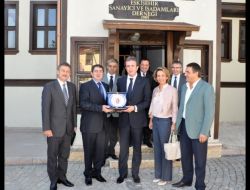 Türk Girişim Ve İş Dünyası Konfederasyonu Esiad'ı Ziyaret Etti