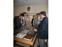 Tacikistanlı Eski Eser Uzmanları Konya'da Kurs Görüyor