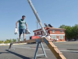İtfaiyeci Olmak İçin Ter Döktüler