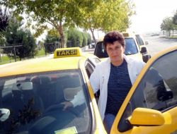 Konya'nın Tek Kadın Taksi Şoförü