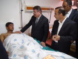 Bakan Şahin, Yaralı Polis Adaylarını Ziyaret Etti