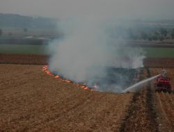 Anız Yakan 2 Kişi Suçüstü Yakalandı