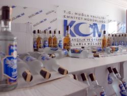 Üç İlde 10 Bin 494 Şişe Kaçak İçki