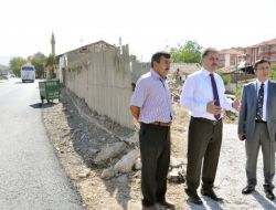 Malatya’da Yol Genişletme Çalışmaları Sürüyor