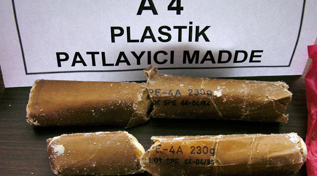 Bodrum'da A4 patlayıcı ele geçirildi