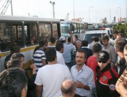 Zonguldak'ta Minibüs Sürücülerinin Eylemi