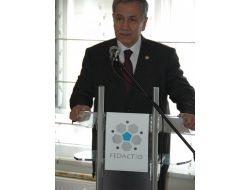 Arınç Brüksel’de Terörü Lanetledi, Gurbetçilere Oy Müjdesi Verdi