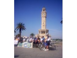 Bisikletçiler Çevre Dostu Ulaşım Ve Ağaçlandırma İçin Pedal Çevirdi