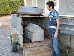 Çocuk Lahidi Römorkta Ele Geçirildi