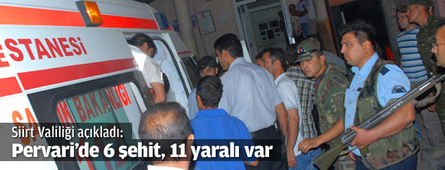 Siirt Valiliğinden Açıklama
