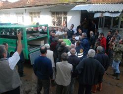 Rize’de Sel Sularına Kapıldı