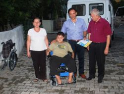 Hayalindeki Akülü Tekerlekli Sandalyeye Kavuştu