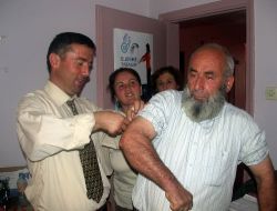 Hacı Adaylarına Aşı Yapıldı!