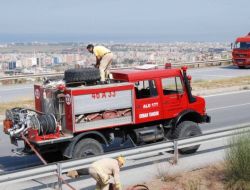 İskenderun'daki Orman Yangını Korkuttu