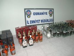 Trendeki Valizden Kaçak İçki Çıktı