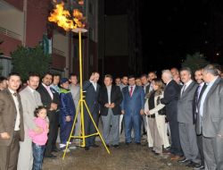 Gümüşhane'de Doğalgaz İçin İlk Çakmak Çakıldı