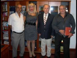 Makedonyalı Bakan Danışmanı İzto'yu Ziyaret Etti